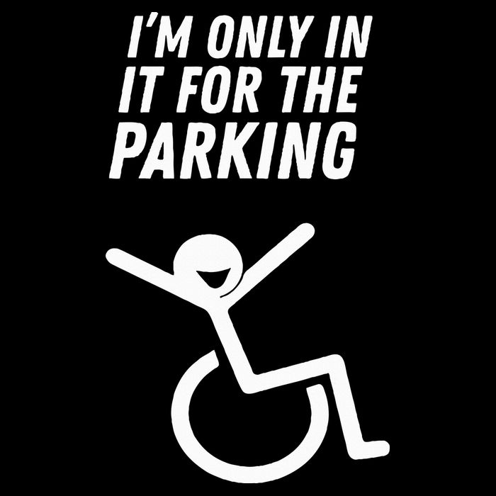The Original IM Only In It For The Parking 16 in Basic Backpack