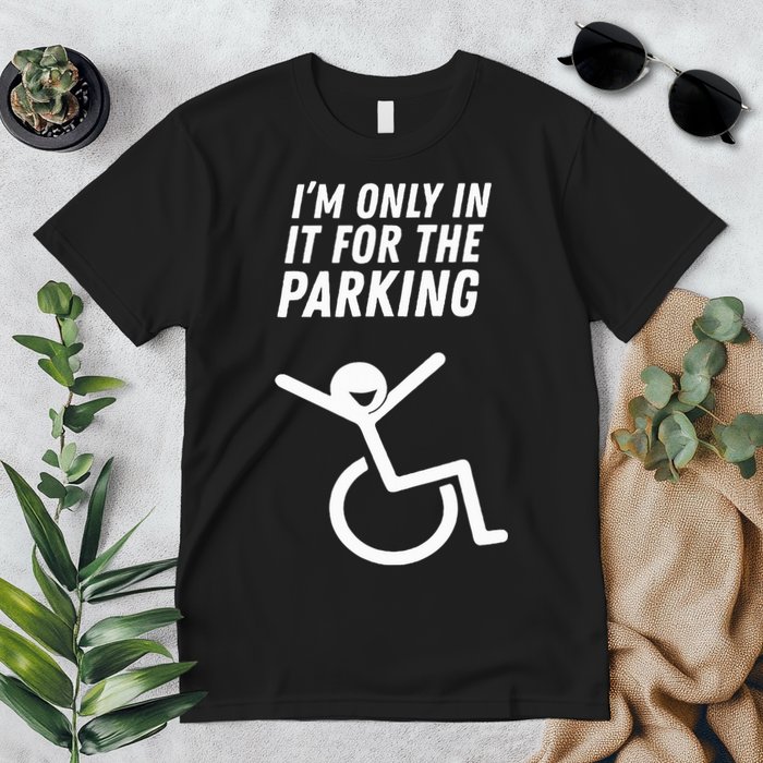 The Original IM Only In It For The Parking Premium T-Shirt