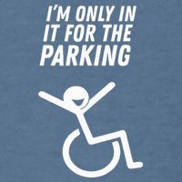 The Original IM Only In It For The Parking Garment-Dyed Sweatshirt