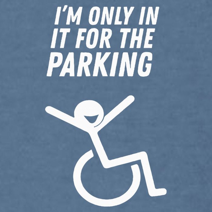 The Original IM Only In It For The Parking Garment-Dyed Sweatshirt