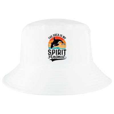 The Orca Is My Spirit Animal Funny Orca Cool Comfort Performance Bucket Hat