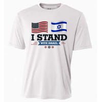 The Original I Stand With Israel Israel Usa Cooling Performance Crew T-Shirt