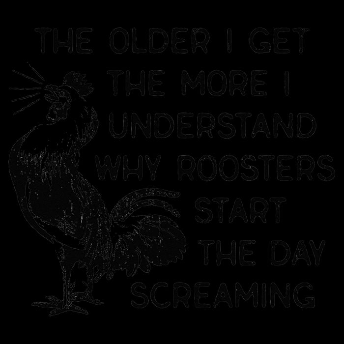 The Older I Get The More I Understand Why Roosters Start The Sustainable Bucket Hat