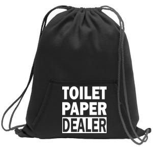 Toilet Paper Dealer Sweatshirt Cinch Pack Bag