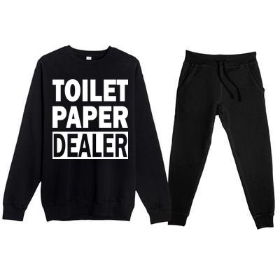 Toilet Paper Dealer Premium Crewneck Sweatsuit Set