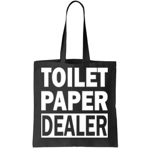 Toilet Paper Dealer Tote Bag