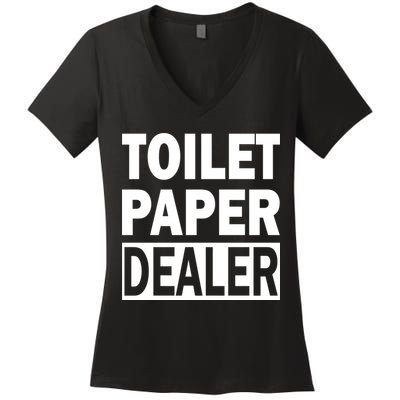 Toilet Paper Dealer Women's V-Neck T-Shirt
