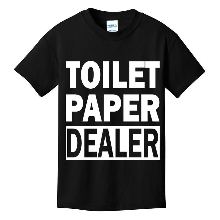 Toilet Paper Dealer Kids T-Shirt