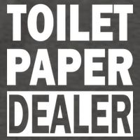 Toilet Paper Dealer Vector Backpack