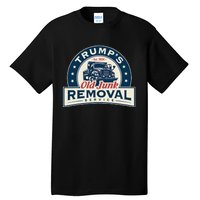 TrumpS Old Junk Removal Service Est 2024 Anti Biden Tall T-Shirt