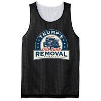 TrumpS Old Junk Removal Service Est 2024 Anti Biden Mesh Reversible Basketball Jersey Tank