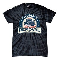 TrumpS Old Junk Removal Service Est 2024 Anti Biden Tie-Dye T-Shirt