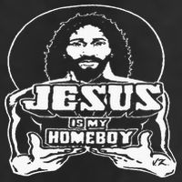 The Original Jesus Is My Homeboy Black Cool Comfort Performance Bucket Hat