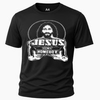 The Original Jesus Is My Homeboy Black Cooling Performance Crew T-Shirt
