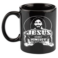 The Original Jesus Is My Homeboy Black 11oz C Handle Ceramic Mug