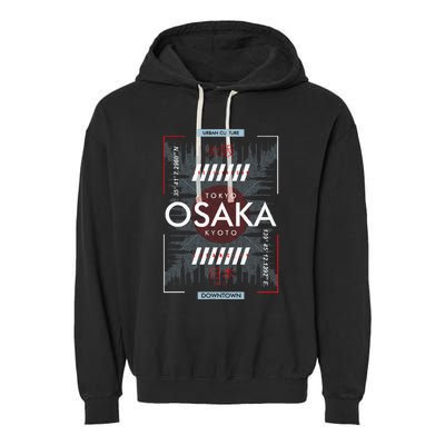 Tokyo Osaka Kyoto Garment-Dyed Fleece Hoodie