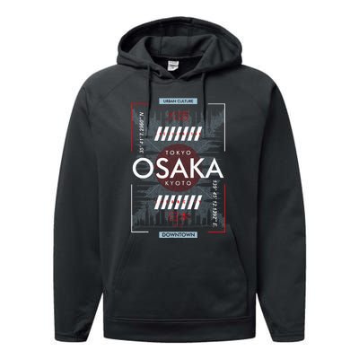 Tokyo Osaka Kyoto Performance Fleece Hoodie