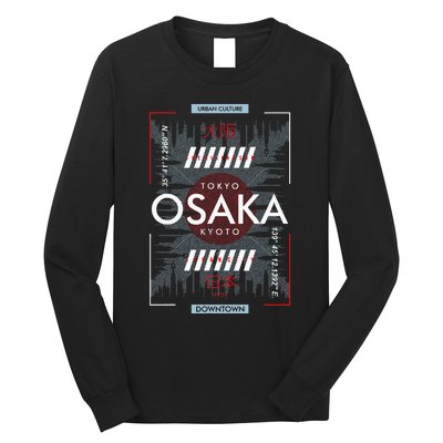 Tokyo Osaka Kyoto Long Sleeve Shirt