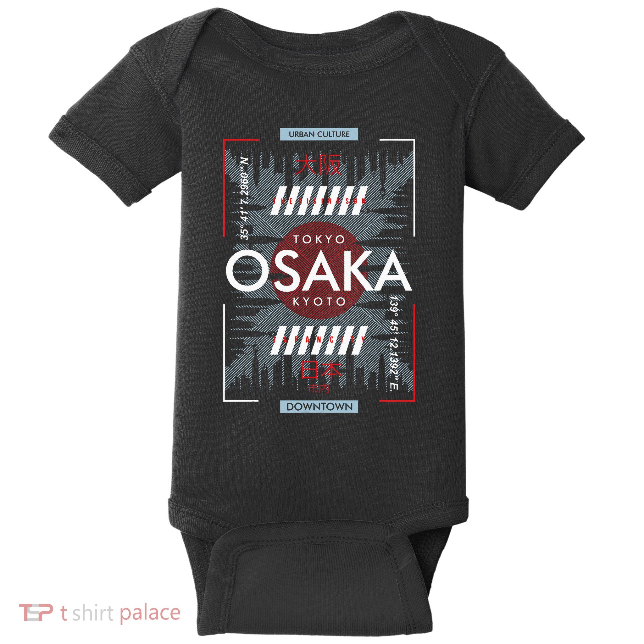 Tokyo Osaka Kyoto Baby Bodysuit