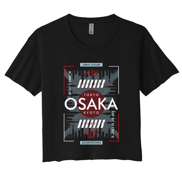 Tokyo Osaka Kyoto Crop Top