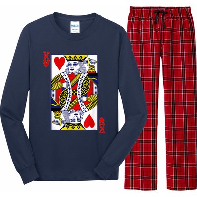 The Original King Of Hearts Long Sleeve Pajama Set