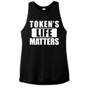 Token's Life Matters Cartman Funny TV Cartoon Ladies PosiCharge Tri-Blend Wicking Tank