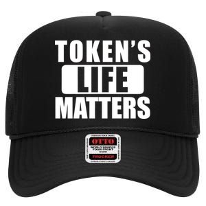 Token's Life Matters Cartman Funny TV Cartoon High Crown Mesh Back Trucker Hat