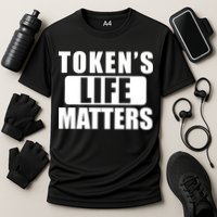 Token's Life Matters Cartman Funny TV Cartoon Cooling Performance Crew T-Shirt