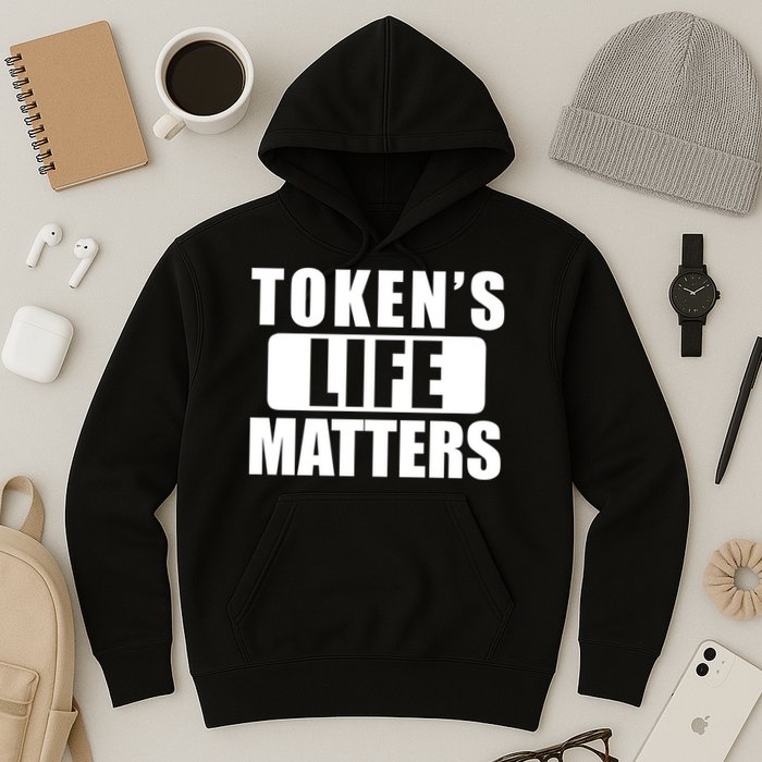 Token's Life Matters Cartman Funny TV Cartoon Hoodie