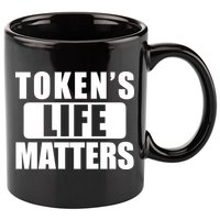 Token's Life Matters Cartman Funny TV Cartoon 11oz C Handle Ceramic Mug