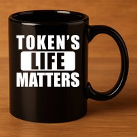 Token's Life Matters Cartman Funny TV Cartoon 11oz C Handle Ceramic Mug
