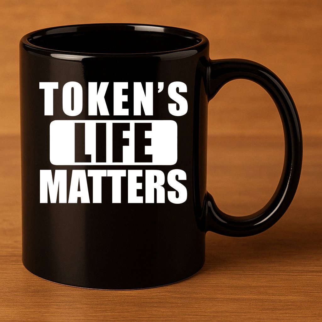 Token's Life Matters Cartman Funny TV Cartoon 11oz C Handle Ceramic Mug