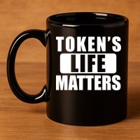 Token's Life Matters Cartman Funny TV Cartoon 11oz C Handle Ceramic Mug