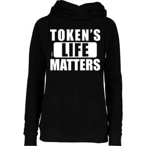 Token's Life Matters Cartman Funny TV Cartoon Womens Funnel Neck Pullover Hood