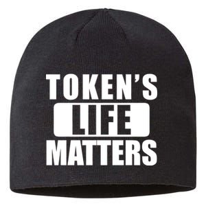 Token's Life Matters Cartman Funny TV Cartoon Sustainable Beanie