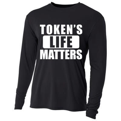 Token's Life Matters Cartman Funny TV Cartoon Cooling Performance Long Sleeve Crew