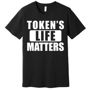 Token's Life Matters Cartman Funny TV Cartoon Premium T-Shirt