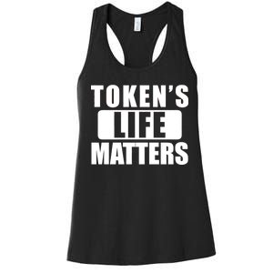 Token's Life Matters Cartman Funny TV Cartoon Women's Racerback Tank