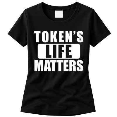 Token's Life Matters Cartman Funny TV Cartoon Womens T-Shirt