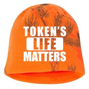 Token's Life Matters Cartman Funny TV Cartoon Kati - Camo Knit Beanie