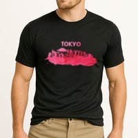 Tokyo City Skyline Cooling Performance Crew T-Shirt