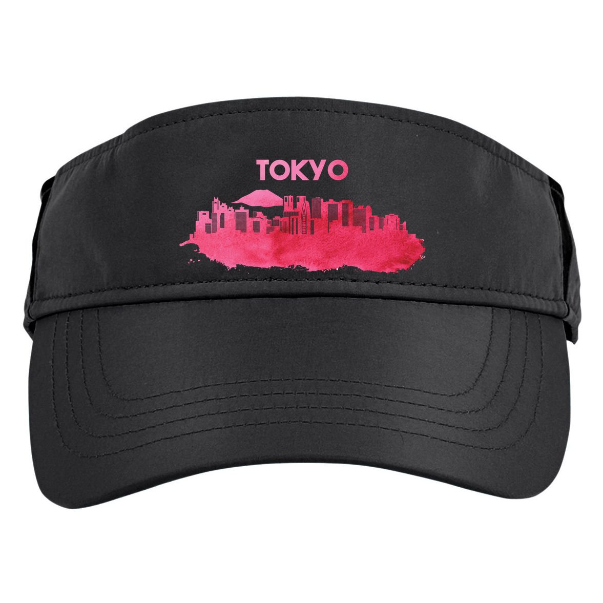 Tokyo City Skyline Adult Drive Performance Visor