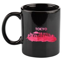 Tokyo City Skyline 11oz C Handle Ceramic Mug