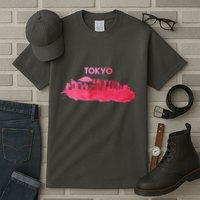 Tokyo City Skyline Tall T-Shirt