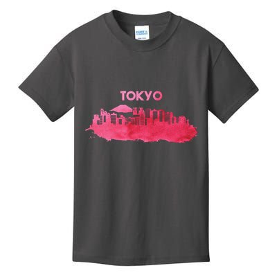 Tokyo City Skyline Kids T-Shirt