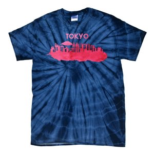 Tokyo City Skyline Tie-Dye T-Shirt