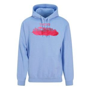 Tokyo City Skyline Unisex Surf Hoodie