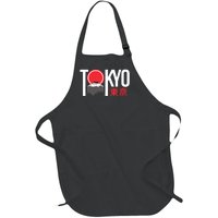 Tokyo Japan Full-Length Apron With Pockets