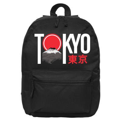 Tokyo Japan 16 in Basic Backpack