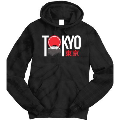 Tokyo Japan Tie Dye Hoodie